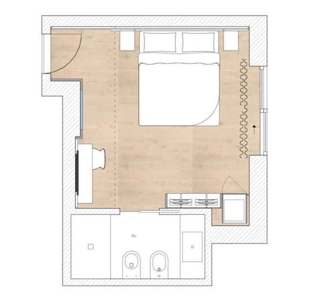 Superior Double Room with Side Terrace facing the sea