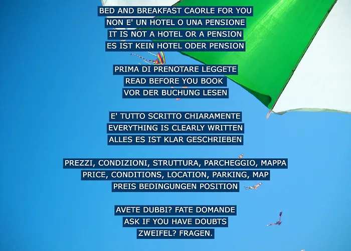 B&B Caorle For You